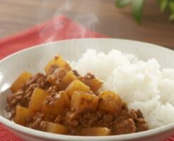 きょうの料理ビギナーズのレシピ・大根とひき肉のコロコロカレー