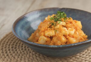 どさんこワイド179のレシピ・大根のニンジン味噌焼き