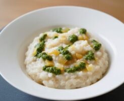 黄金のワンスプーンのレシピ・大葉と数の子のリゾット
