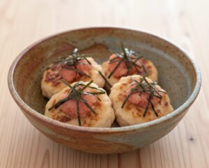 ひるおびのレシピ・明太鶏つくね