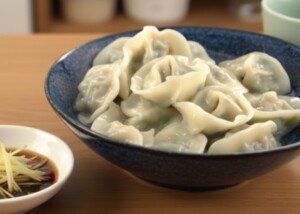 DAIGOも台所のレシピ・春菊の水餃子