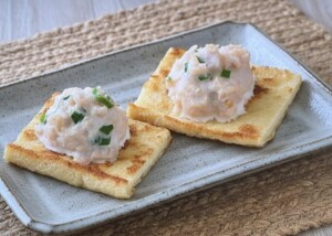 ノンストップのレシピ・油揚げのカナッペ