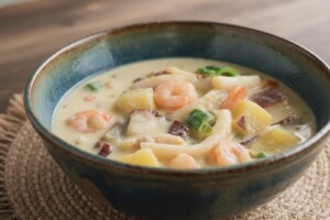 どさんこワイド179のレシピ・海の幸のミルクチーズ煮