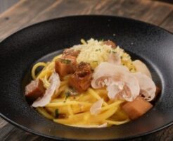 水野真紀の魔法のレストランのレシピ・焼豚カルボナーラ