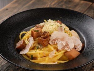 水野真紀の魔法のレストランのレシピ・焼豚カルボナーラ