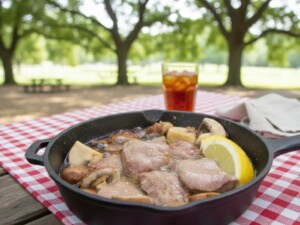 ぺこもぐキッチンのレシピ・牛タンのごま油アヒージョ