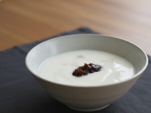 ZIPのレシピ・甘酒ヨーグルトぜんざい