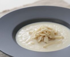 キューピー3分クッキングのレシピ・白舞茸のヴルーテ