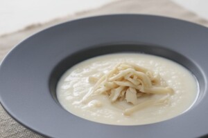 キューピー3分クッキングのレシピ・白舞茸のヴルーテ