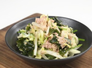 どさんこワイド179のレシピ・白菜とツナのお手軽和え