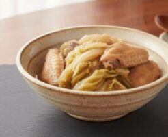 きょうの料理ビギナーズのレシピ・白菜と手羽先のピリ辛煮