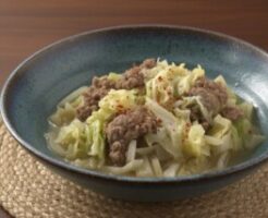 きょうの料理のレシピ・白菜と豚肉のレンジ蒸し