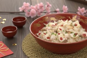 キューピー3分クッキングのレシピ・祝い鯛めし