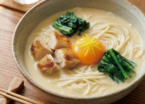 きょうの料理のレシピ・豆乳親子にゅうめん