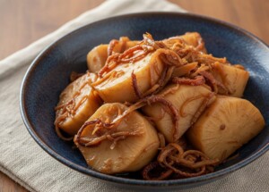 ぺこもぐキッチンのレシピ・里いもとさきいかのこっくり煮