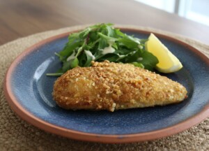 DAIGOも台所のレシピ・鶏のナッツパン粉焼き