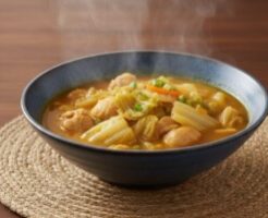 DayDay(デイデイ)のレシピ・鶏肉と白菜のカレースープ