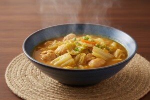 DayDay(デイデイ)のレシピ・鶏肉と白菜のカレースープ