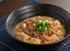 ラヴィットのレシピ・麻婆豆腐雑炊