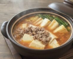 土曜はナニするのレシピ・麻婆鍋