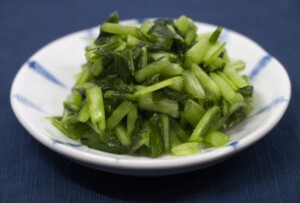 青空レストランのレシピ・からし菜の漬物