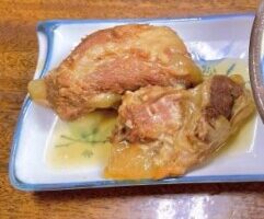 ウワサのお客さまのレシピ・ピリ辛ハリッサソーキ