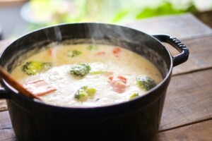 ウワサのお客さまのレシピ・クリームシチューちゃんこ鍋