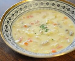 水野真紀の魔法のレストランのレシピ・ごちそうクラムチャウダー