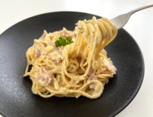 水野真紀の魔法のレストランのレシピ・ツナ缶アイオリソースパスタ