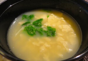 ウワサのお客さまのレシピ・ゆしどうふスープ