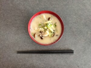 ひるおびのレシピ・豆乳豚汁