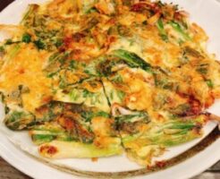 相葉マナブのレシピ・ネギのチヂミ風揚げ焼き