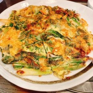 相葉マナブのレシピ・ネギのチヂミ風揚げ焼き