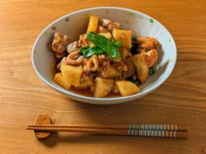 キューピー3分クッキングのレシピ・大根と鶏肉のこっくり煮