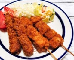 昼めし旅のレシピ・長ネギの串カツ