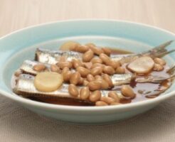 キューピー3分クッキングのレシピ・いわしと大豆の煮もの