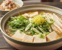 ノンストップのレシピ・うま味ダレの湯豆腐