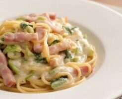 あさイチのレシピ・かぶのポタージュパスタ