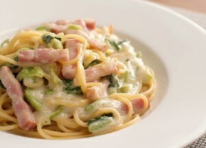 あさイチのレシピ・かぶのポタージュパスタ