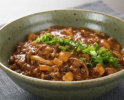 ぺこもぐキッチンのレシピ・きのこ麻婆