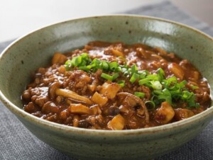 ぺこもぐキッチンのレシピ・きのこ麻婆