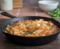 あさイチのレシピ・しょうがとサバのアヒージョ