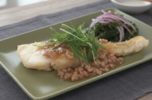 トリセツショーのレシピ・たらのそぼろあんかけ中華風