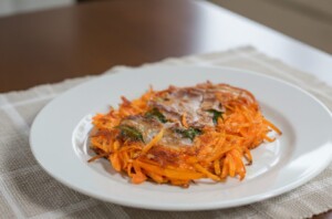 青空レストランのレシピ・にんじんのチヂミ