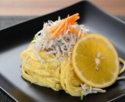 青空レストランのレシピ・にんじんのドレッシングパスタ