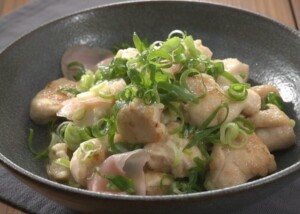 きょうの料理のレシピ・ねぎたっぷり！鶏むね肉の酒蒸し