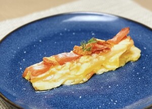 黄金のワンスプーンのレシピ・ねぎのクリームグラタン