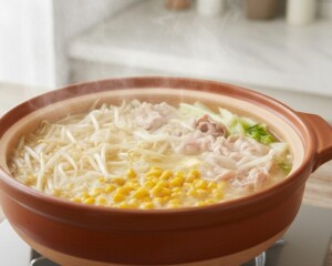 DayDay(デイデイ)のレシピ・みそバター鍋
