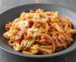 ZIPのレシピ・ケチャップチーズキャベツ