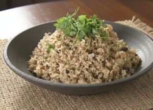 ぺこもぐキッチンのレシピ・サワラと豆豉のチャーハン